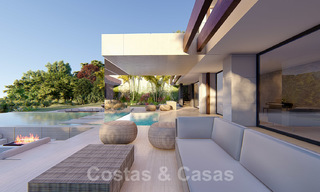 Espectacular, muy lujosa villa contemporánea con vistas al mar y al golf en venta, Benahavis - Marbella 20742 