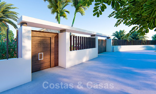 Espectacular, muy lujosa villa contemporánea con vistas al mar y al golf en venta, Benahavis - Marbella 20743 