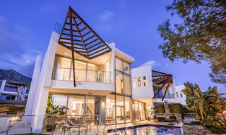 Se venden excepcionales casas de lujo con vistas al mar, en un exclusivo complejo en la codiciada Sierra Blanca, Marbella 20856 