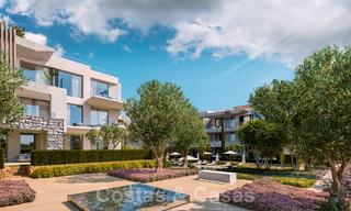 Nuevos apartamentos de lujo con vistas panorámicas, en venta en un nuevo y asombroso complejo de montaña en Benahavis, Marbella 21160 