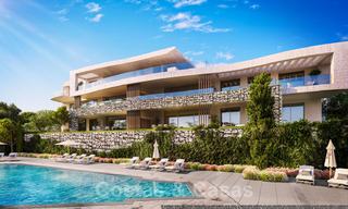 Nuevos apartamentos de lujo con vistas panorámicas, en venta en un nuevo y asombroso complejo de montaña en Benahavis, Marbella 21163 