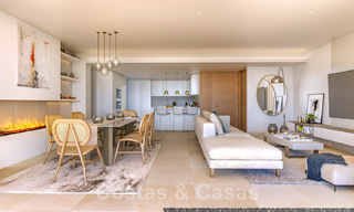 Nuevos apartamentos de lujo con vistas panorámicas, en venta en un nuevo y asombroso complejo de montaña en Benahavis, Marbella 21171 