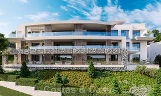 Nuevos apartamentos de lujo con vistas panorámicas, en venta en un nuevo y asombroso complejo de montaña en Benahavis, Marbella 21173 