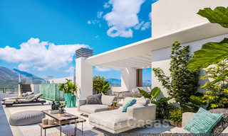 Nuevos apartamentos de lujo con vistas panorámicas, en venta en un nuevo y asombroso complejo de montaña en Benahavis, Marbella 21178 