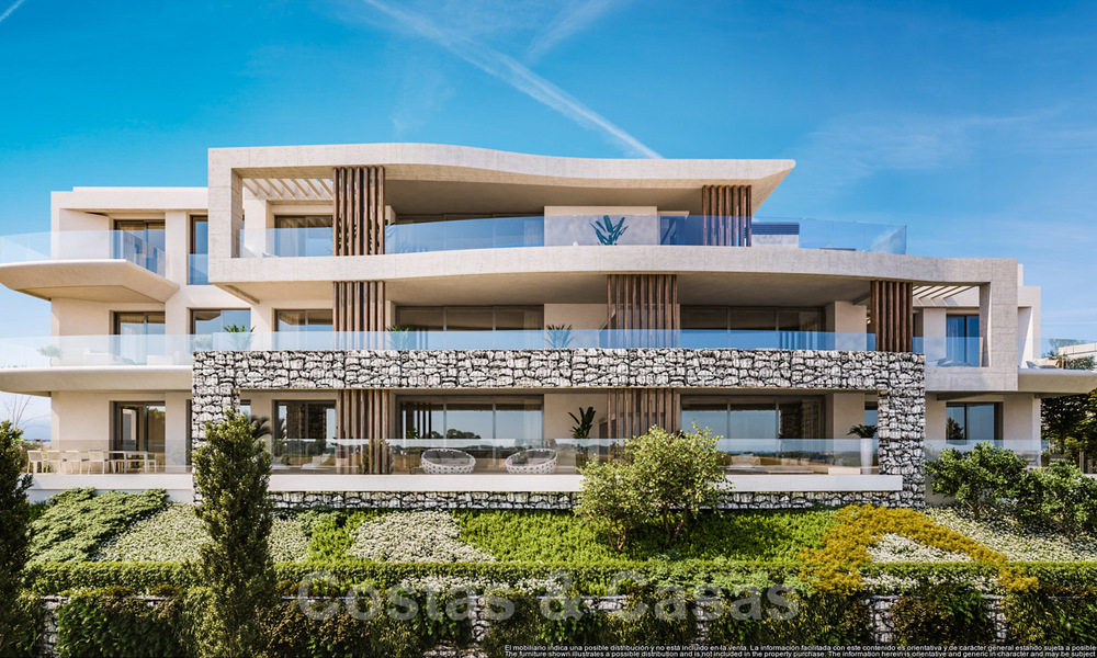 Nuevos apartamentos de lujo con vistas panorámicas, en venta en un nuevo y asombroso complejo de montaña en Benahavis, Marbella 21180