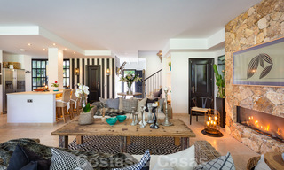 Preciosa casa adosada en primera línea de golf en venta, cerca de las instalaciones y el centro de San Pedro, Marbella 21238 