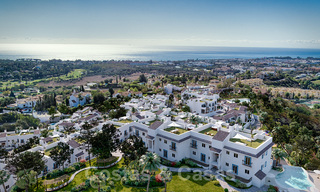 Apartamentos nuevos en venta en un complejo de pueblo andaluz único, Benahavis - Marbella 21458 