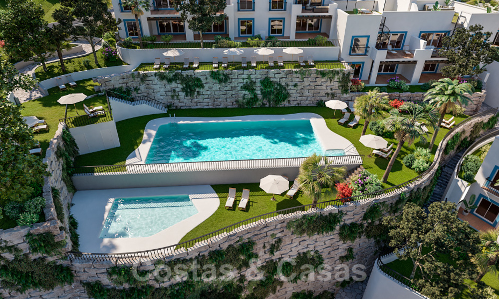 Apartamentos nuevos en venta en un complejo de pueblo andaluz único, Benahavis - Marbella 21463