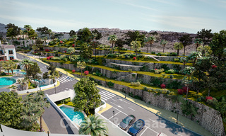 Apartamentos nuevos en venta en un complejo de pueblo andaluz único, Benahavis - Marbella 21467 