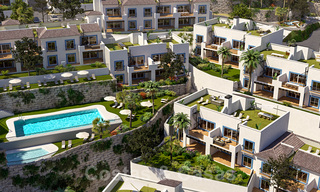 Apartamentos nuevos en venta en un complejo de pueblo andaluz único, Benahavis - Marbella 21470 