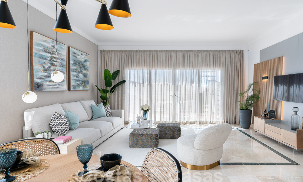 Apartamentos nuevos en venta en un complejo de pueblo andaluz único, Benahavis - Marbella 51417