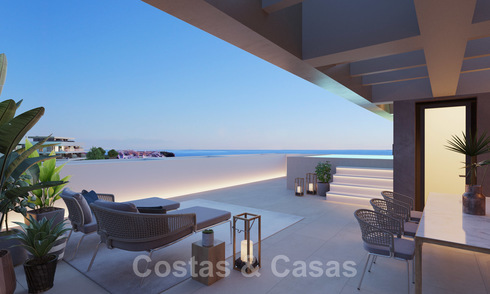 Nuevos apartamentos modernos de lujo con vistas al mar en venta en la Nueva Milla de Oro entre Marbella y Estepona 21540