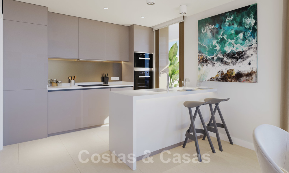 Nuevos apartamentos modernos de lujo con vistas al mar en venta en la Nueva Milla de Oro entre Marbella y Estepona 21542
