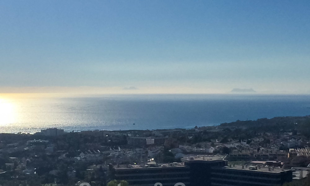 Gran y excepcional terreno de construcción con impresionantes vistas al mar en venta en una exclusiva zona residencial de Marbella 21824