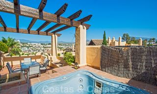 Gran ático de lujo con amplia terraza en venta en la Nueva Milla de Oro, entre Marbella y Estepona 21891 