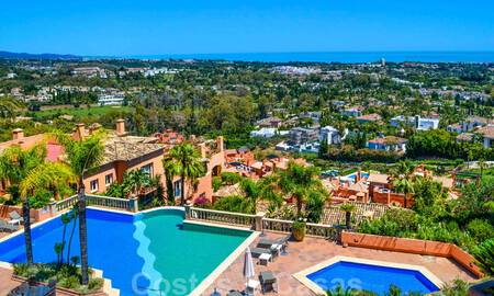 Impresionante ático orientado al sur, con increíbles vistas al mar, en venta en el Valle del Golf de Nueva Andalucía, Marbella 37549