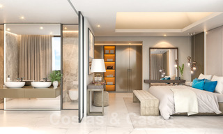 Magnífica villa contemporánea con vistas al mar en venta junto a un prestigioso complejo de golf en Benahavis - Marbella 22073 
