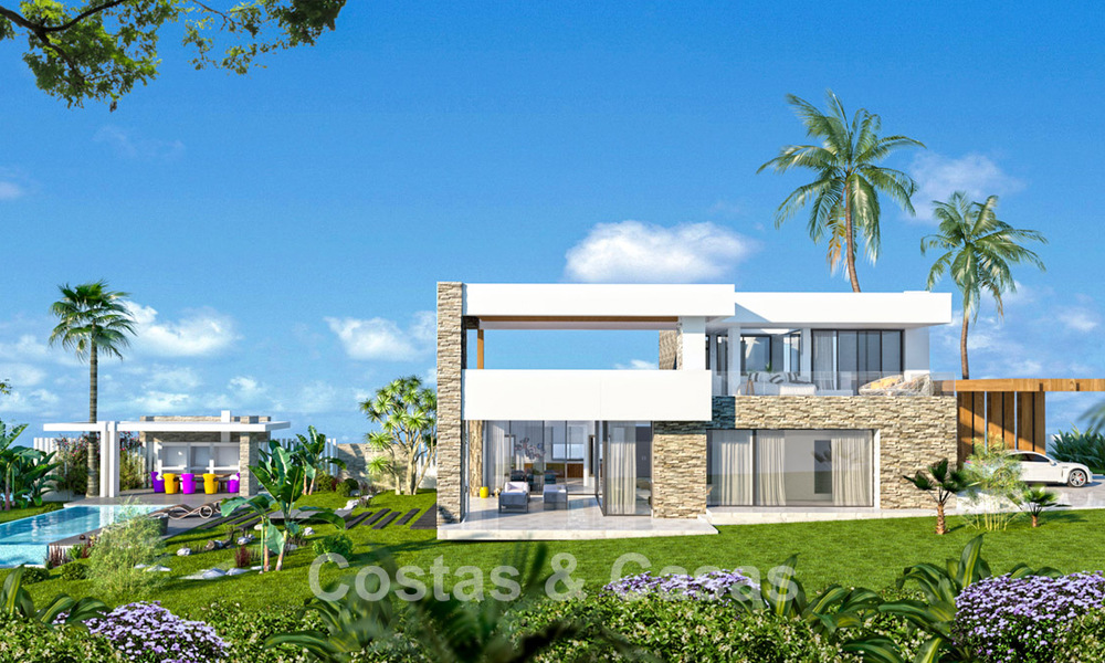 Suntuosas villas de lujo nuevas en el corazón del Valle del Golf de Nueva Andalucía, Marbella 60424