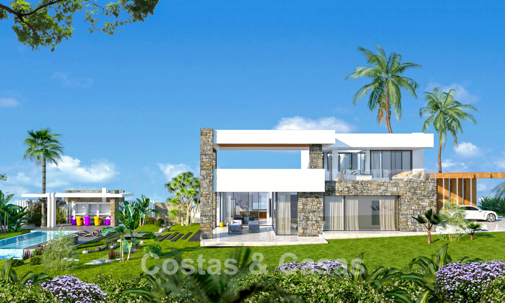 Suntuosas villas de lujo nuevas en el corazón del Valle del Golf de Nueva Andalucía, Marbella 60426