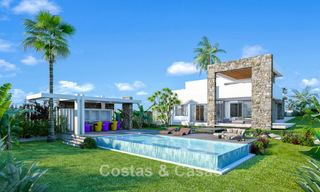 Suntuosas villas de lujo nuevas en el corazón del Valle del Golf de Nueva Andalucía, Marbella 60428 