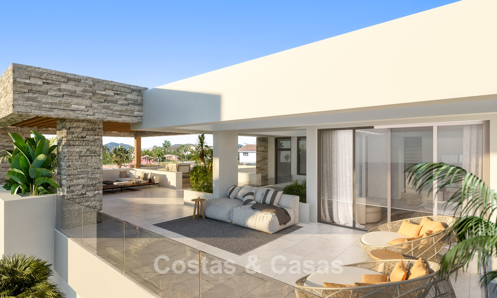 Suntuosas villas de lujo nuevas en el corazón del Valle del Golf de Nueva Andalucía, Marbella 60429