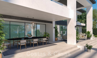 Tres exclusivas villas de lujo contemporáneo en venta, a poca distancia de la playa y los servicios, San Pedro - Puerto Banús - Marbella 22289 