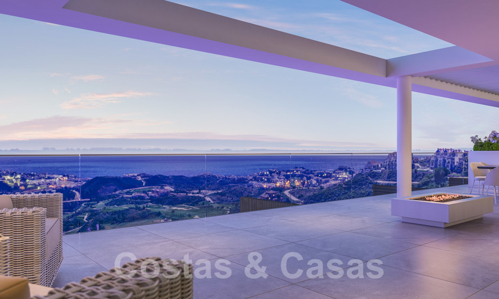 Modernos apartamentos en un exclusivo resort boutique con Spa, en primera línea de golf, con magníficas vistas al mar, La Cala de Mijas - Costa del Sol 23240