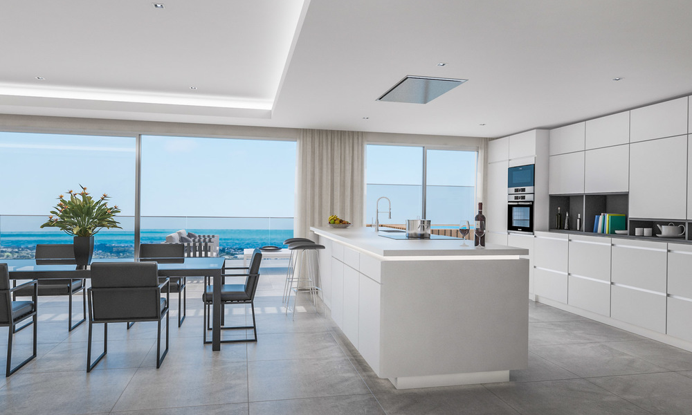 Modernos apartamentos en un exclusivo resort boutique con Spa, en primera línea de golf, con magníficas vistas al mar, La Cala de Mijas - Costa del Sol 23242