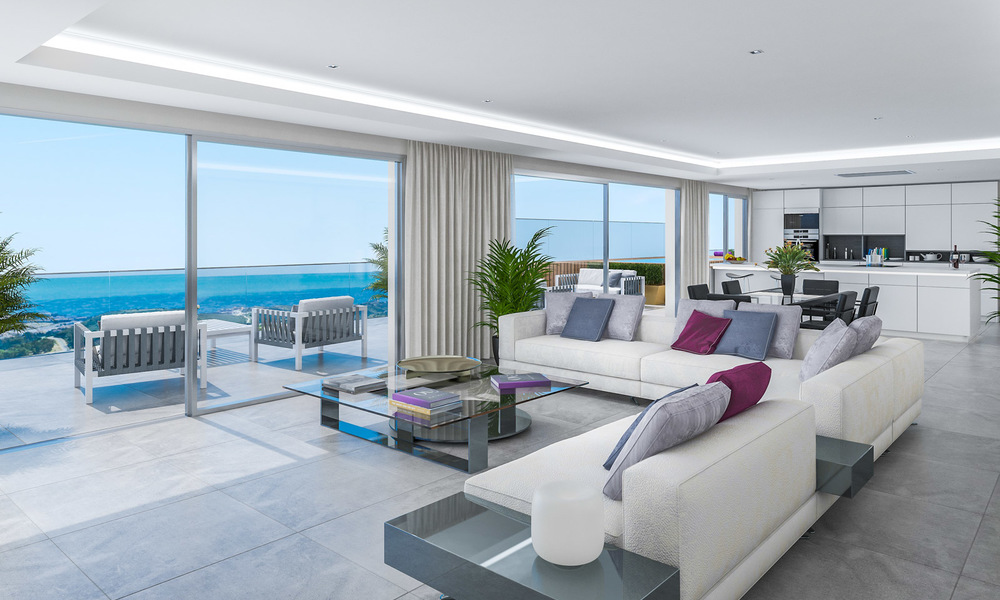 Modernos apartamentos en un exclusivo resort boutique con Spa, en primera línea de golf, con magníficas vistas al mar, La Cala de Mijas - Costa del Sol 23245