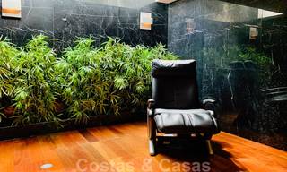 Magnífica villa con vistas panorámicas al mar en venta en un prestigioso complejo de golf 5* en la Nueva Milla de Oro, entre Marbella y Estepona 23322 