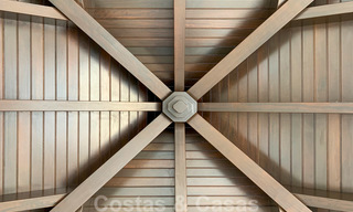 Magnífica villa con vistas panorámicas al mar en venta en un prestigioso complejo de golf 5* en la Nueva Milla de Oro, entre Marbella y Estepona 23334 