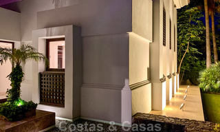 Magnífica villa con vistas panorámicas al mar en venta en un prestigioso complejo de golf 5* en la Nueva Milla de Oro, entre Marbella y Estepona 23351 