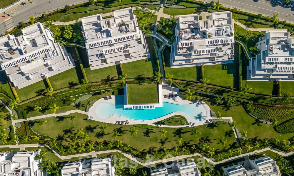 Cataleya en Estepona: apartamentos de diseño moderno en venta listos para mudarse, en el campo de golf de Atalaya entre Marbella y Estepona 65071