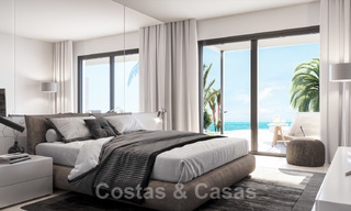Elegantes y modernos apartamentos nuevos con vistas panorámicas a la montaña y al mar en venta en las colinas de Estepona 24394 