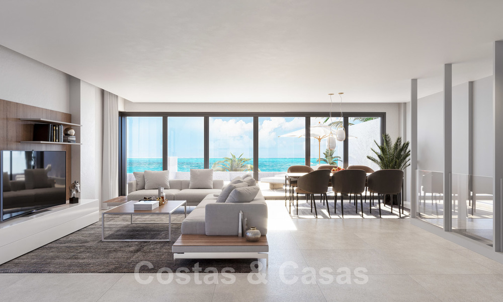 Elegantes y modernos apartamentos nuevos con vistas panorámicas a la montaña y al mar en venta en las colinas de Estepona 24395