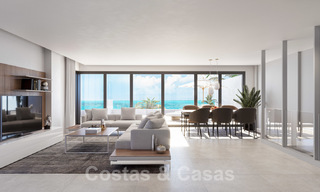 Elegantes y modernos apartamentos nuevos con vistas panorámicas a la montaña y al mar en venta en las colinas de Estepona 24395 