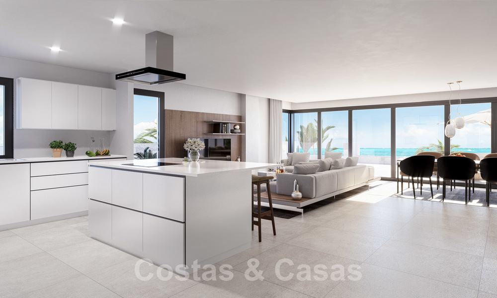 Elegantes y modernos apartamentos nuevos con vistas panorámicas a la montaña y al mar en venta en las colinas de Estepona 24396