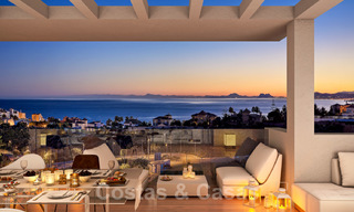 Se venden apartamentos de calidad y diseño contemporáneo con vistas panorámicas al mar en Estepona. Listo para mudarse. 24362 
