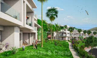Se venden apartamentos de calidad y diseño contemporáneo con vistas panorámicas al mar en Estepona. Listo para mudarse. 24363 