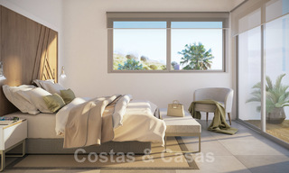 Se venden apartamentos de calidad y diseño contemporáneo con vistas panorámicas al mar en Estepona. Listo para mudarse. 24366 