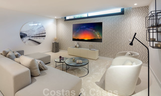 Villas modernas contemporáneas de nueva construcción en venta en Nueva Andalucía, Marbella 24468 