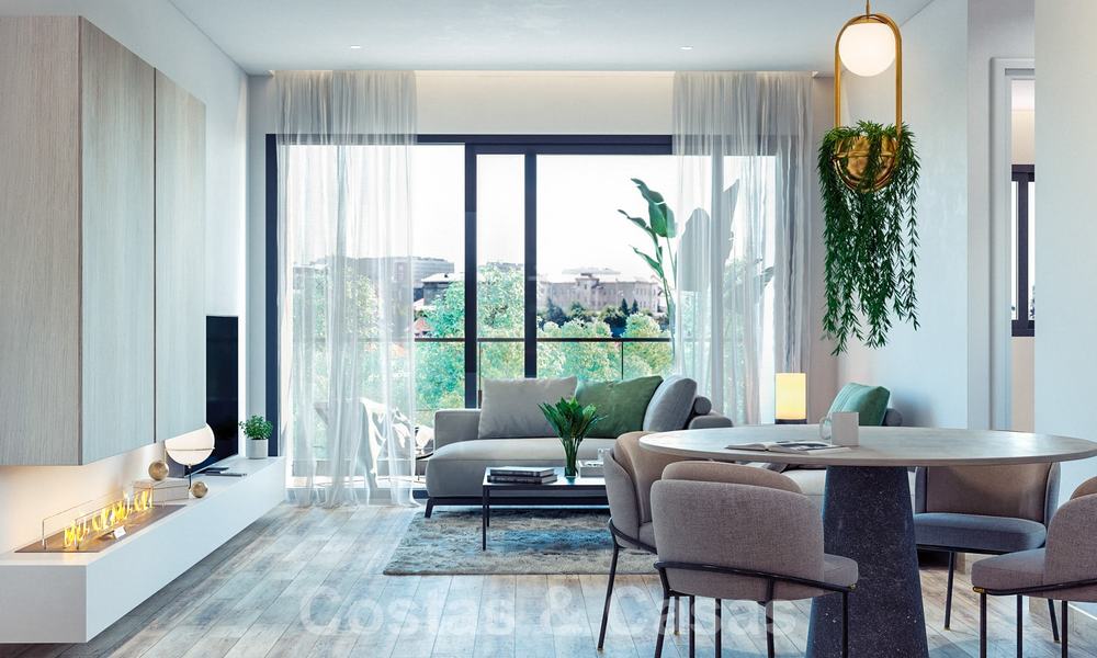 Apartamentos de lujo en venta en una nueva e innovadora urbanización en el centro de Málaga 24490