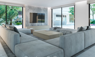 Se vende una exclusiva villa contemporánea con vistas panorámicas al mar en Marbella Este 24589 