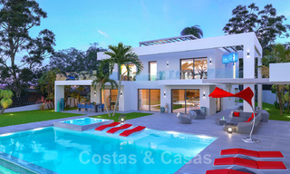 Se vende una exclusiva villa contemporánea con vistas panorámicas al mar en Marbella Este 24593 