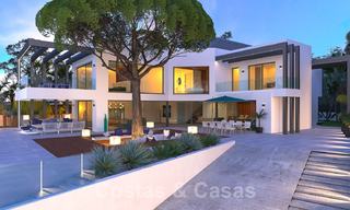 Una villa única y contemporánea a la venta con increíbles vistas al mar en Marbella Este 24745 