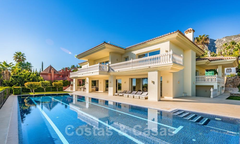 Se vende villa de lujo con vistas panorámicas al mar en Sierra Blanca, Marbella 26406