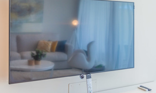Gran reducción de precio. Amplio y moderno apartamento de lujo en venta, con vistas al mar y listo para entrar a vivir, Nueva Andalucía, Marbella 26919 