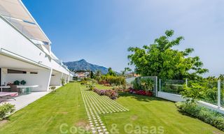 Gran reducción de precio. Amplio y moderno apartamento de lujo en venta, con vistas al mar y listo para entrar a vivir, Nueva Andalucía, Marbella 26921 