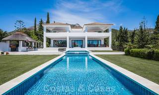 Se vende una lujosa villa renovada de estilo mediterráneo en la exclusiva Cascada de Camojan, en la Milla de Oro de Marbella 27064 