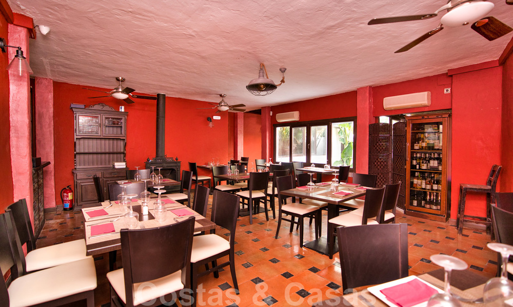 Bar - Restaurante - Coctelería en venta en el centro histórico de Marbella. Abierto a ofertas! 27070